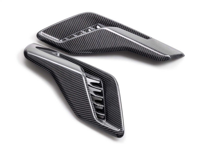Ford F-150 Raptor Fender Vent Set - Right And Left - Ford Racing - Carbon Fiber 3K 2X2 Twill - Gloss - `21-`24 Ford F-150 Raptor Fender Vent Set - Right And Left - Ford Racing - Carbon Fiber 3K 2X2 Twill - Gloss - `21-`24